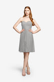 Dove Knee-Length CASS Dress Size 8 from Gather & Gown